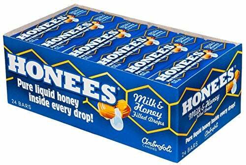 Ambrosoli Honees Milk & Honey Filled Drops, 1.50-Ounces Bars (Pack of 24) gallery