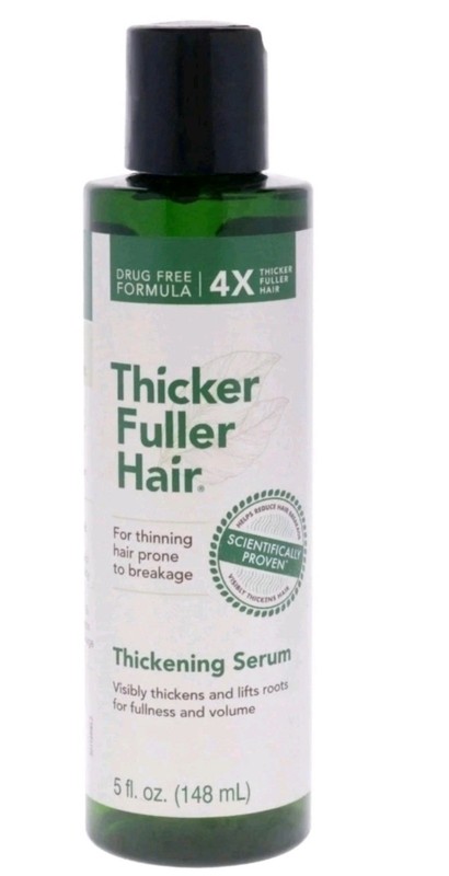 Thicker Fuller Hair Thickening Serum – Thinning 5 Ounce (Pack of 1)