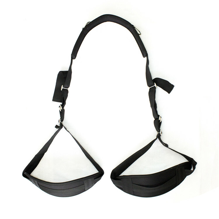 Inflatable Sex Pillow Position Love Aid Nylon Thigh constraints Sling Leg Cuffs