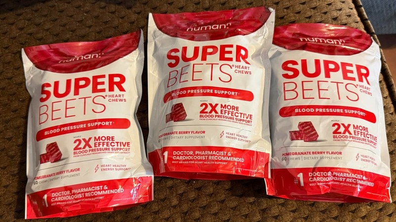 3 Pack Super Beets Beetroot & Grape Seed Chewables