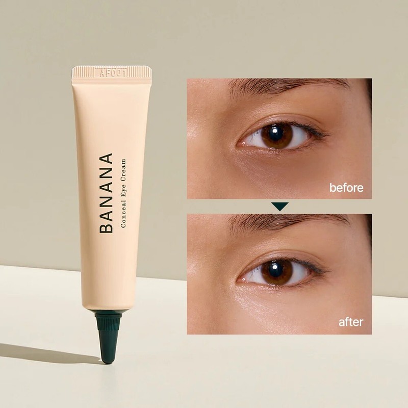 Shaishaishai Banana Conceal Korean Eye Cream Dark Circles (U.S. SELLER) EXP 2025