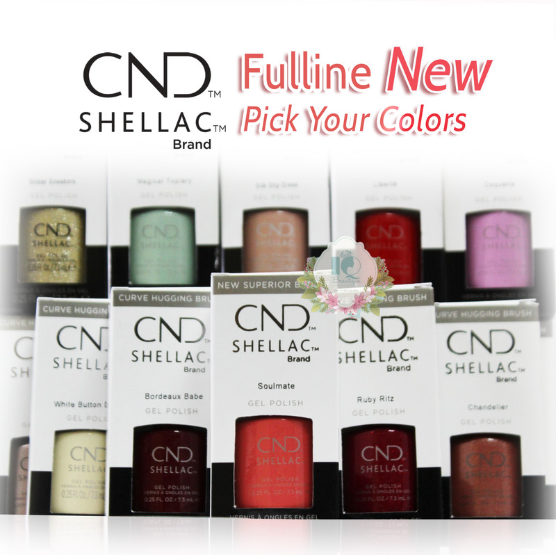 CND Shellac UV Gel Polish 0.25 oz – Fulline Part 2 *Pick Any*