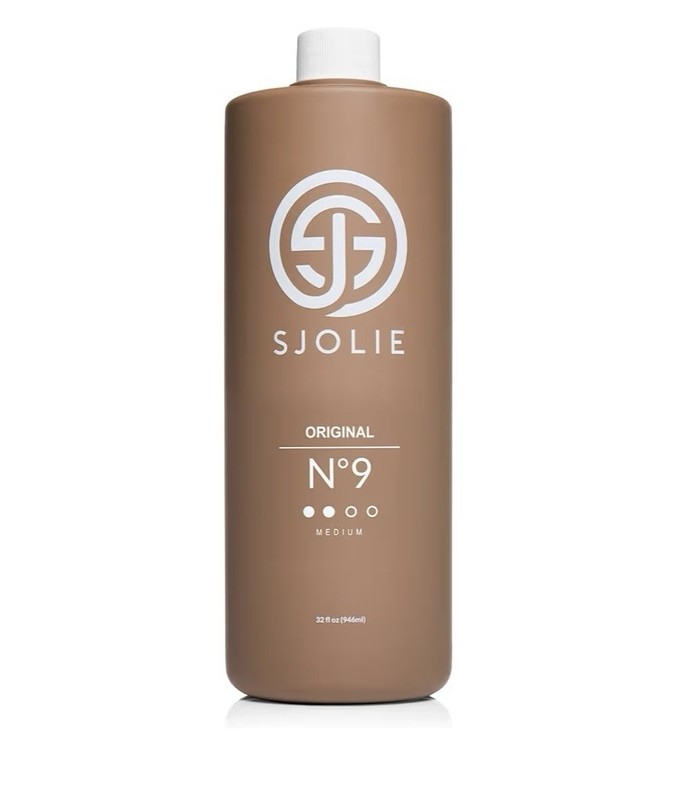SJOLIE N°9 Spray Tan Solution Tanner for Long Lasting All Natural Glow (32oz)