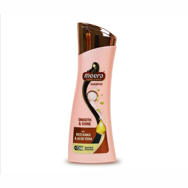 Meera Smooth & Shine Shampoo with Rice Kanji & Aloe Vera Up to 72 Hours 180ml