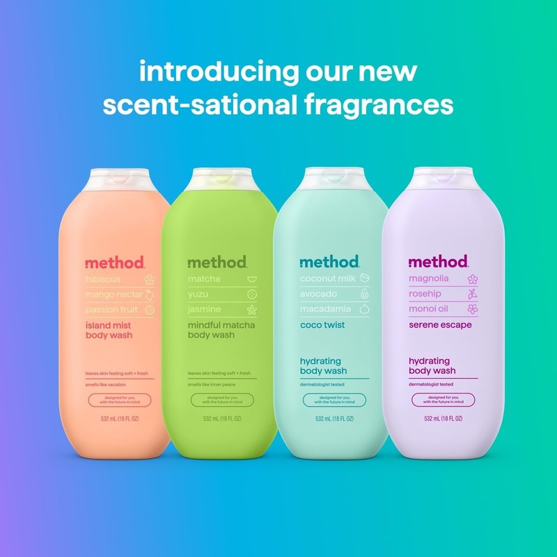 Method Body Wash, Mindful Matcha, Matcha + Yuzu + Jasmine notes, 18oz gallery