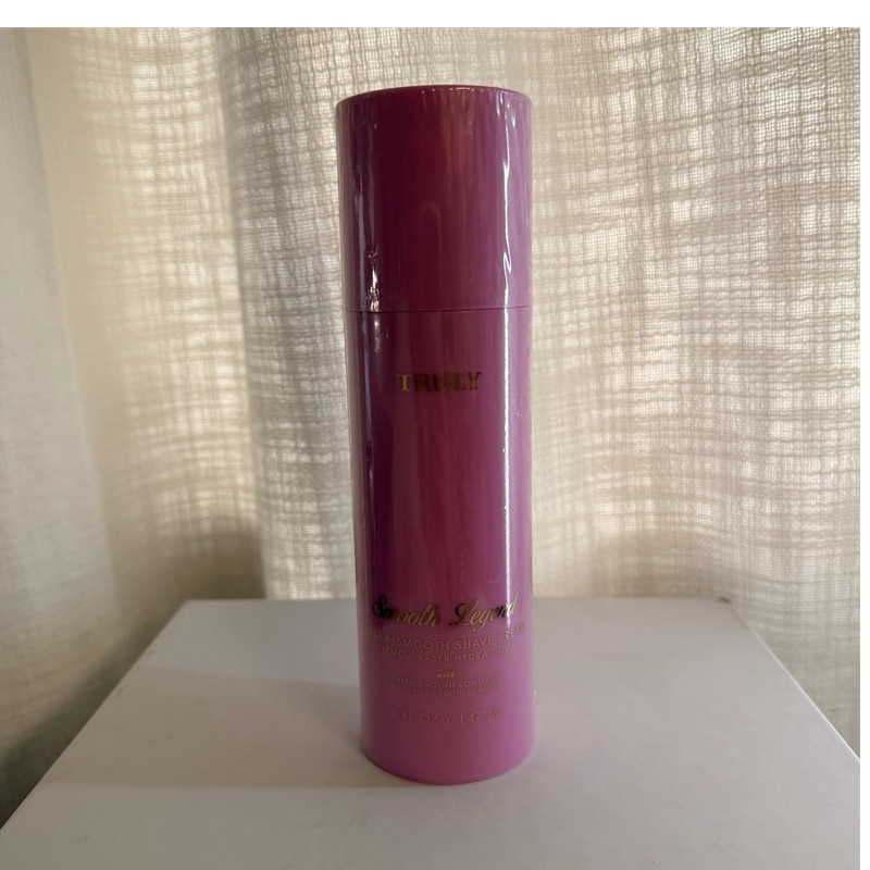 Truly Smooth Legend Shave Cream 5 fl oz Pink Jasmine Sea Salt Sandalwood
