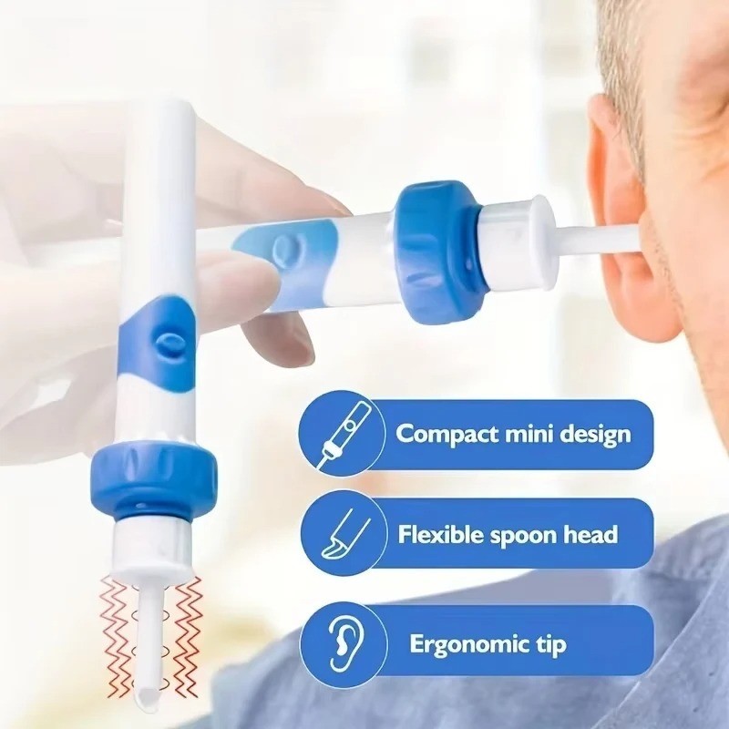 NEW Electric Cordless Vacuum Ear Cleaner Wax Remover Safety Painless Cleaning gallery