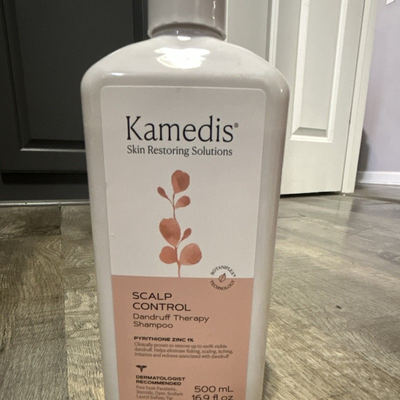 Kamedis Dandruff Therapy Shampoo 500mL Pyrithione Zinc Free Parabens SLS Tar