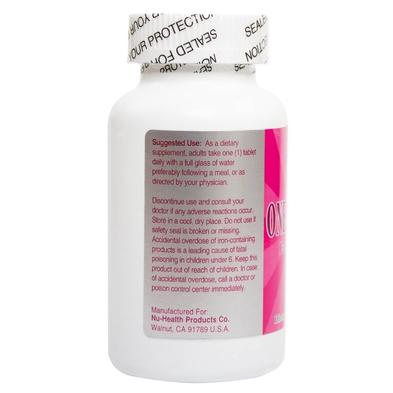 NuHealth One Daily For Women Multivitamins 100 Tablets, For Women Health gallery