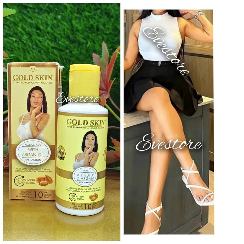 Gold skin clarifying body lotion with snail slime 250ml + Serum gallery