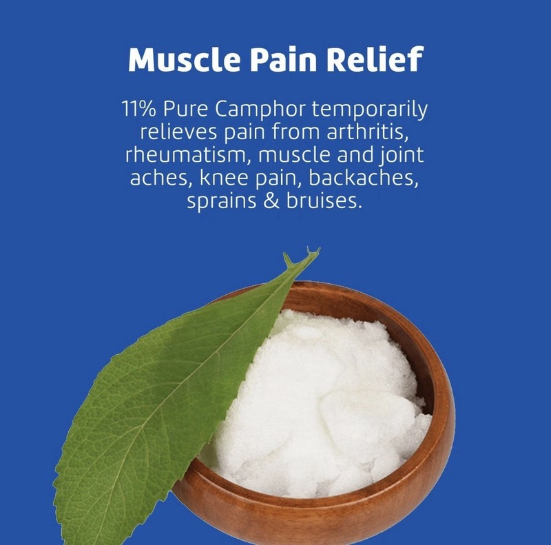 2 Pack DE LA CRUZ® 11% CAMPHOR OINTMENT PAIN RELIEVING RUB 2.5 OZ gallery