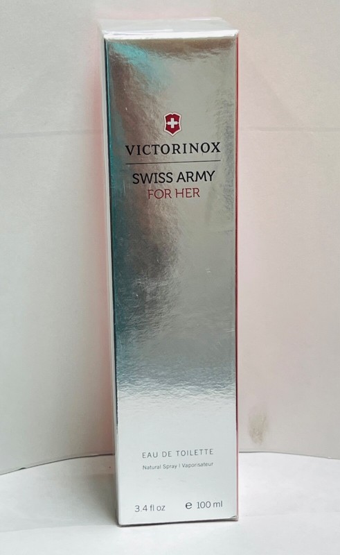 SWISS ARMY 3.4 oz/100 ml FOR HER Victorinox Eau De Parfum Spray Rare NEW IN BOX gallery