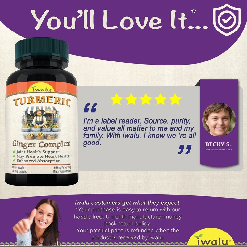 Best Turmeric Ginger Supplement, Iwalu (Official) | *Fast Free Shipping Same Day gallery