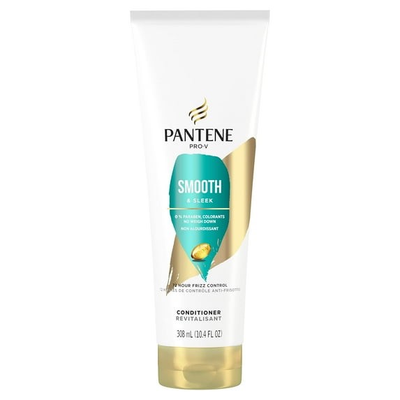 Pantene Pro-V Smooth Sleek Conditioner 10 Pack for Frizzy Dry Hair