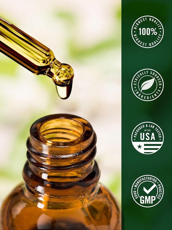 Hemp Seed Oil 925000 mcg | 4Fl Oz | with Omega 3 6 9 | by Carlyle gallery