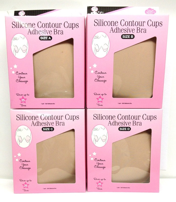 Hollywood Fashion Secrets – Silicone Contour Cups Adhesive Bra – Pick any size