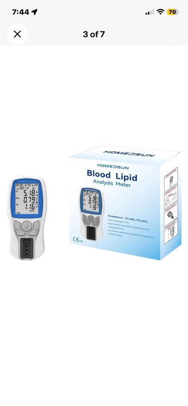 Portable Cholesterol Testing Kit - Easy Home Use gallery