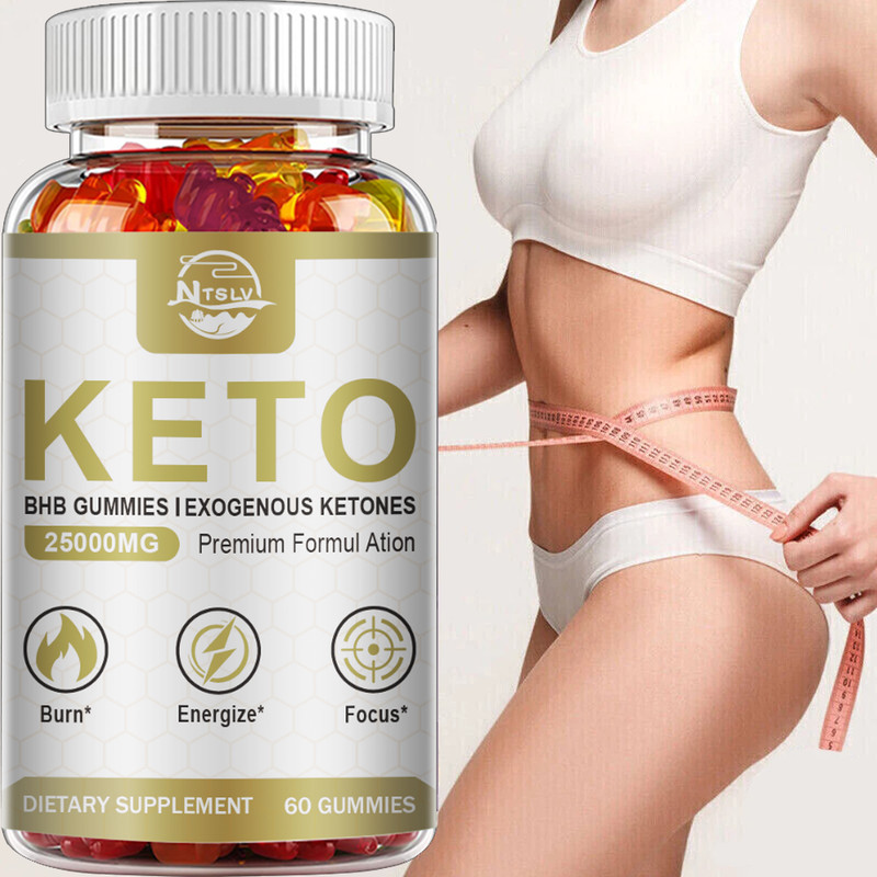 Keto Diet BHB Gummies Fat Burner Weight Loss Detox Keto Diet 120 Gummies