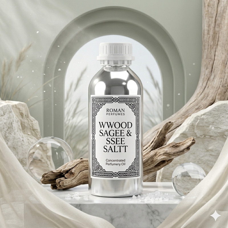 Roman Wwood Sagee & Ssee Saltt Concentrated Perfume Oil Fresh Marine 3.4 fl oz gallery