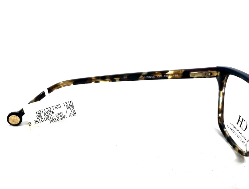 Carolina Herrera Eyeglasses Frames VHE820K COL.096X Tortoise Blue 51-16-135 gallery