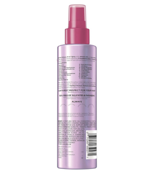 L’Oreal Paris EverPure 21-in-1 Leave-In Conditioner 6.7 fl oz Sulfate Free for gallery