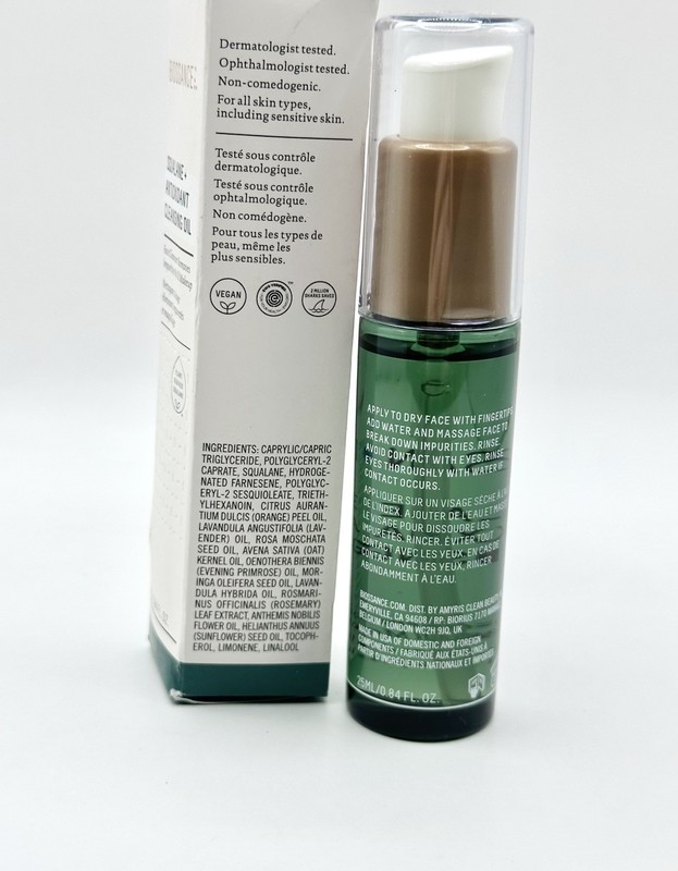 Biossance Squalane Anti Oxidant Face Cleansing Oil - 25ML NIB gallery