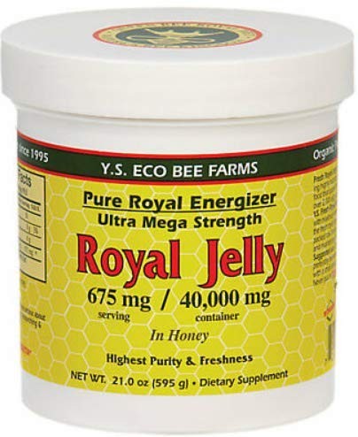 Ys Royal Jelly/Honey Bee Y.S. Eco Bee Farms 2 Pack Royal Jelly In Honey 675 Mg gallery