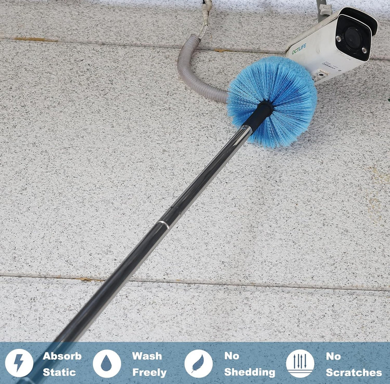 Cobweb Duster Head Brush-Twist-On Spider Web Brush for Outdoor & Indoor Web Clea gallery