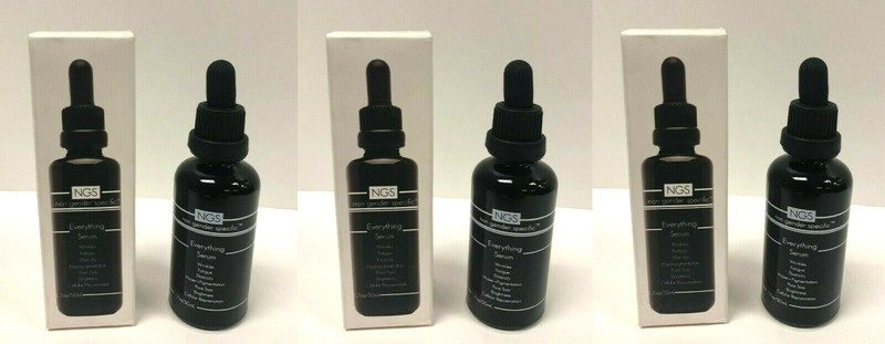 3 x NGS – Non Gender Specific – The Everything Serum 1.7oz/50ml – New( 3 pack)