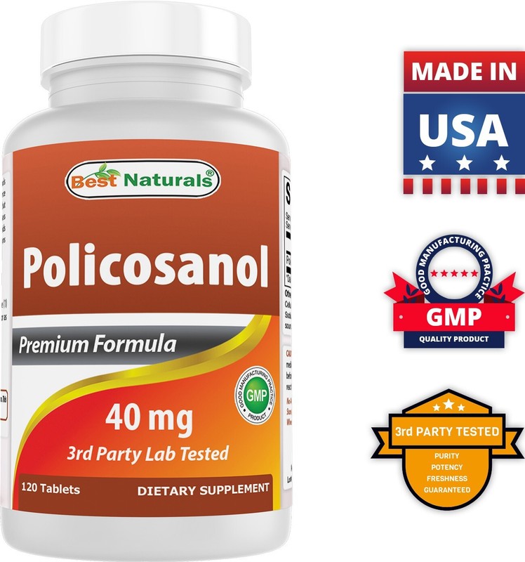 Best Naturals Policosanol 40mg 120 Tablets gallery
