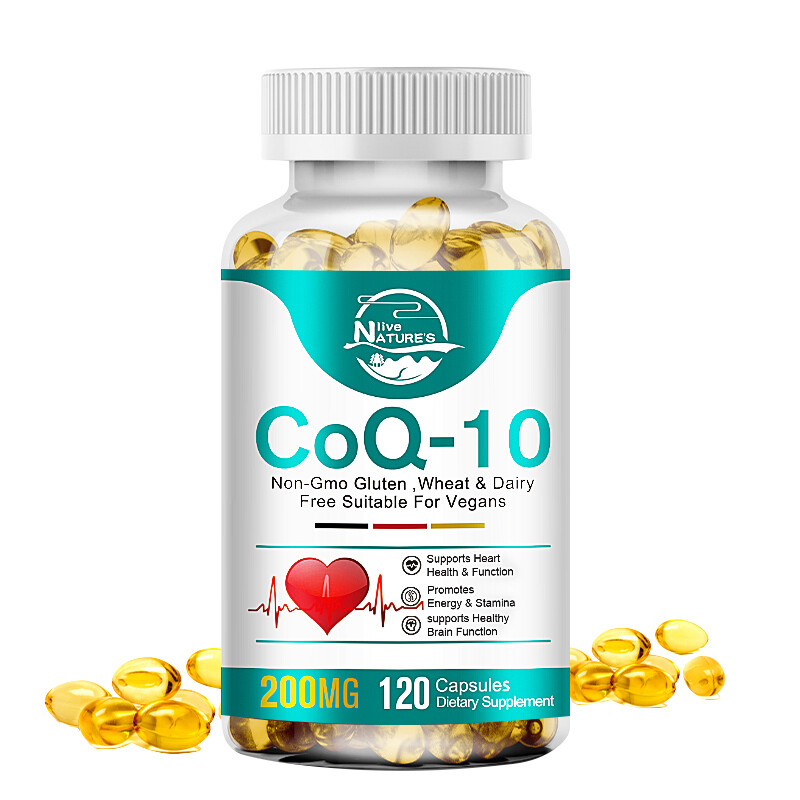CoQ10 200mg 120 capsules NL Q10 C0q 10 Coenzyme Cardiovascular Heart Health gallery