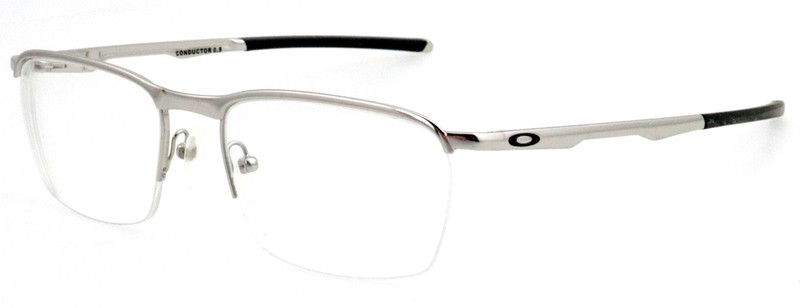 Oakley CONDUCTOR 0.5 OX3187-0353 53mm Polished Chrome Eyeglasses Frames