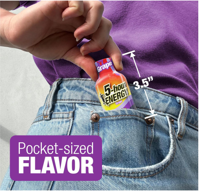 5 Hour Energy Grape Shot 20Ct Sugar Free Zero Calorie Energy gallery