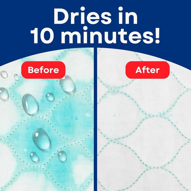 Ultra Soft 4-Layer Washable and Reusable Incontinence Bed Pad - Waterproof Bed gallery