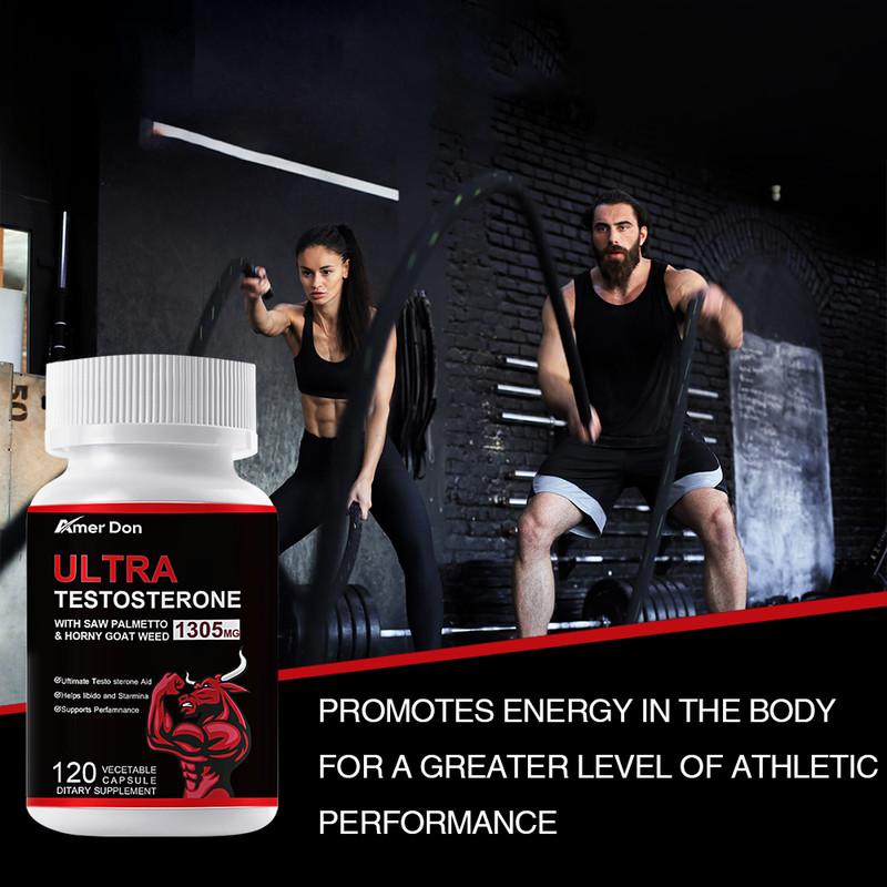 Natural Testosterone Booster - Increase Energy Improve Muscle Strength & Growth gallery