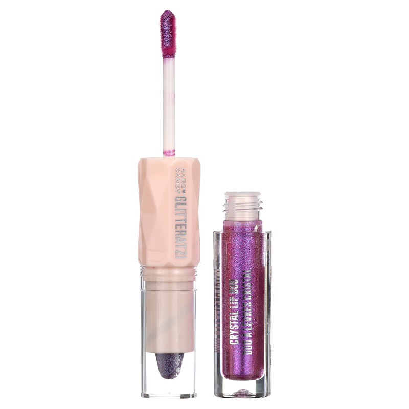Hard Candy Glitteratzi Crystal Lip Duo - #1695 Brilliant Berry gallery