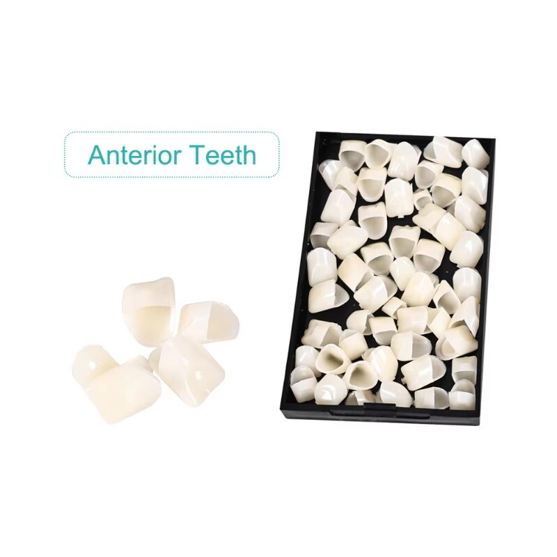 5Box Fake Tooth Cap Crown Veneers Front Back Anterior and Molar Posterior Resin