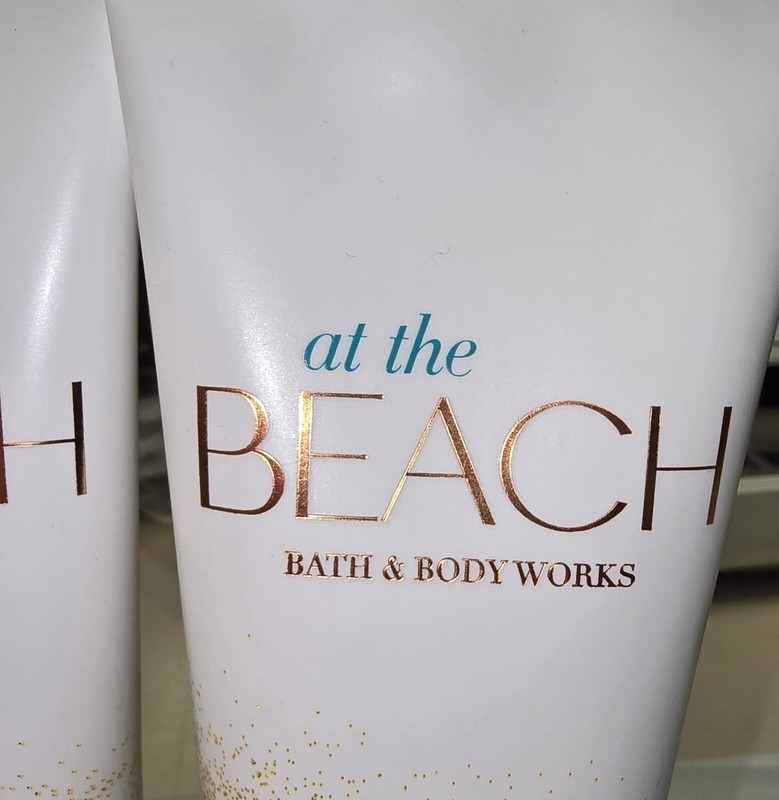 2 Bath and Body Works AT THE BEACH HYDRATION BODY CREAM FULL SIZE 24 HR MOISTURE gallery