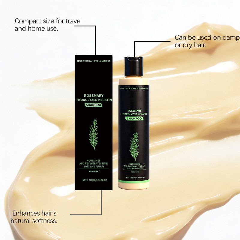 Tgideas Organic Rosemary Hair Growth Shampoo for Women and Men Natural Thick1 gallery