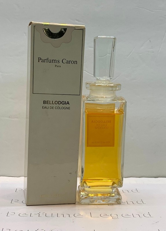 BELLODGIA BY CARON FOR WOMEN 3.4 FL.OZ EAU DE COLOGNE SPLASH VINTAGE NIB S2571 gallery