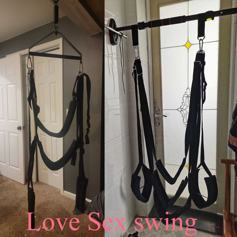 Love Sex Swing 360° Spinning Couple Sling Straps Sex Furniture Position Aid BDSM