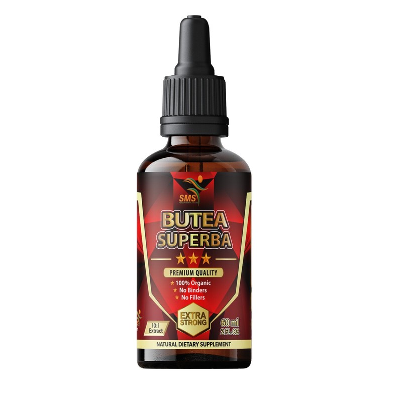 Butea Superba Tincture Herbal Drops Men’s Dietary Supplement 2 Fl Oz By SMS