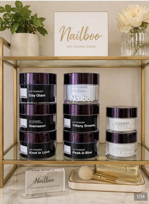 Unused/Brand new Nailboo DIP Powder Collection 💅