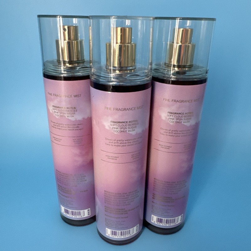 3 Set Bath & Body Works Pastel Skies Fine Fragrance Most 8 Fl Oz gallery