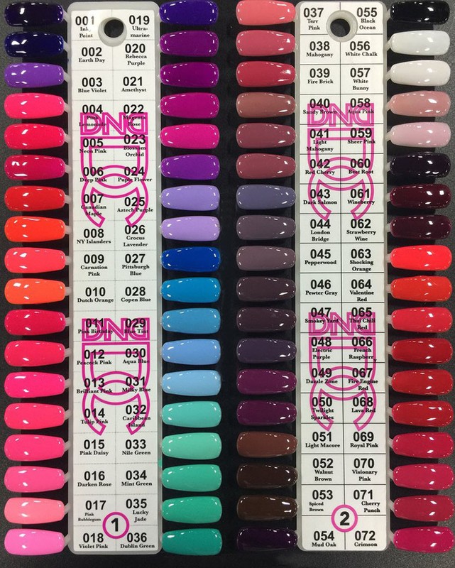 DND DC 001-144 Soak Off Gel Polish + Matching Nail Lacquer (Pick your colors) gallery