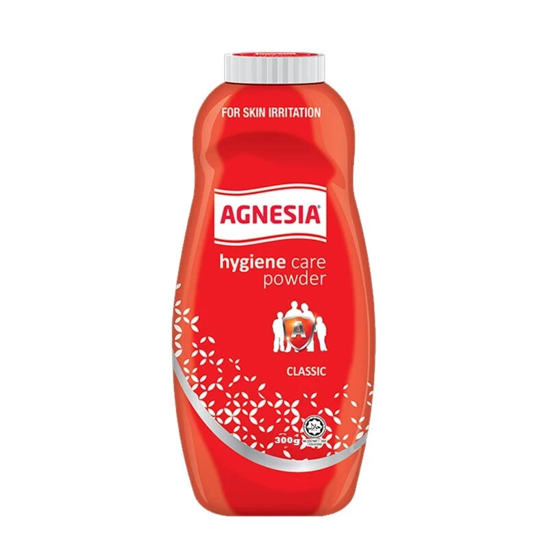 Body Powder Agnesia Antibacterial 100g Absorb Excessive Moisture Skin Fungal gallery