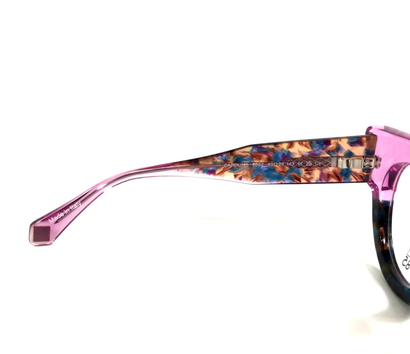 J. F. Rey Eyeglasses Frames CAROLINA 8022 Clear Purple Blue Tortoise 49-22-143 gallery