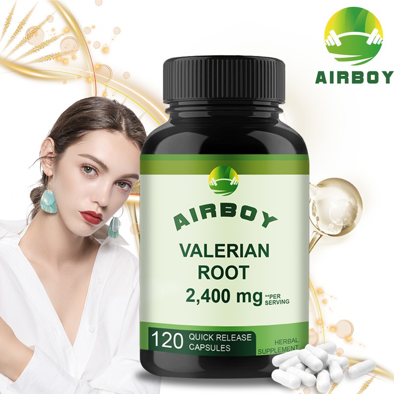 Valerian Root 2400mg – Sleep Aid, Relax, Stress & Anxiety Relief, Improved Sleep