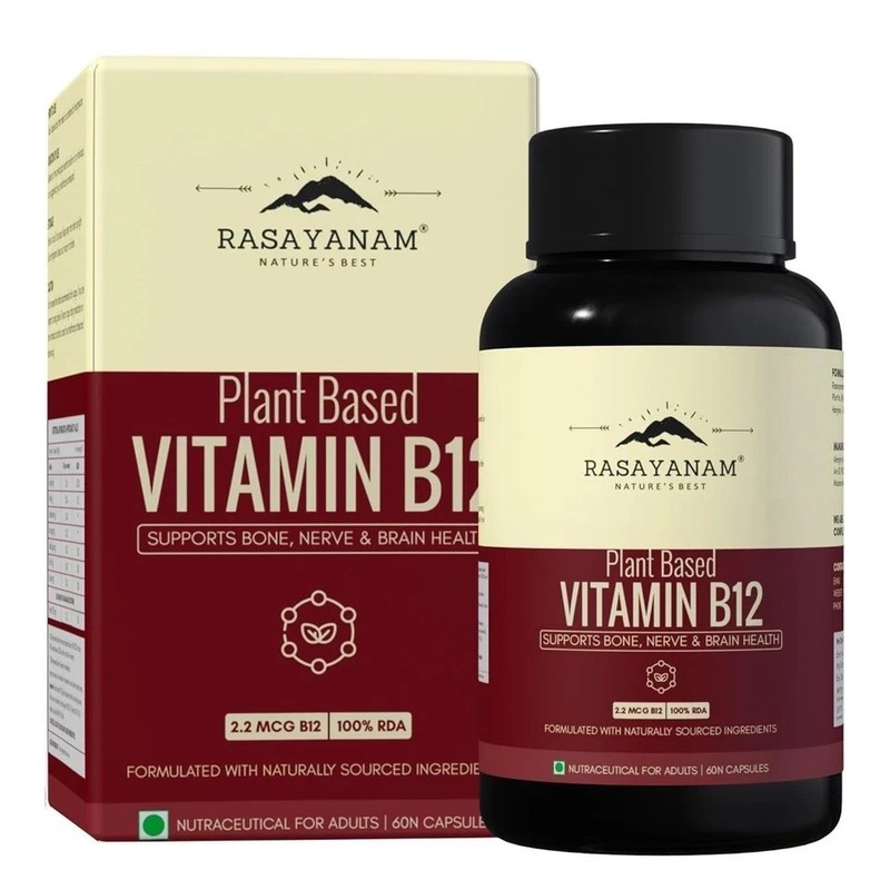 Vitamin B12 | Enriched with 7 Superfoods | Supports Energy, Nerve Health & Brain