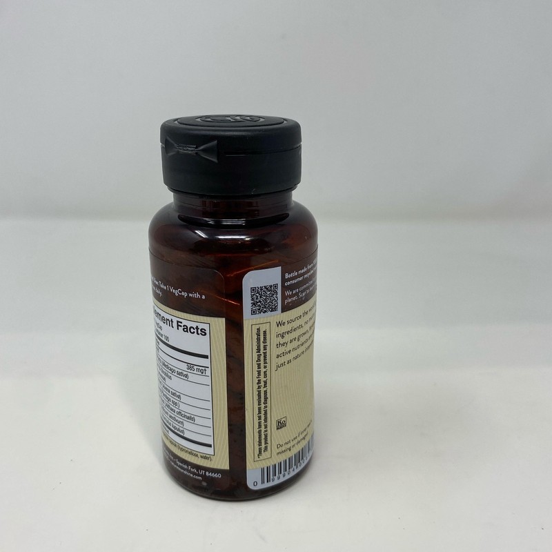 Nature's Sunshine Herbal CA 100 Vegcaps Amber/Black Bottle gallery